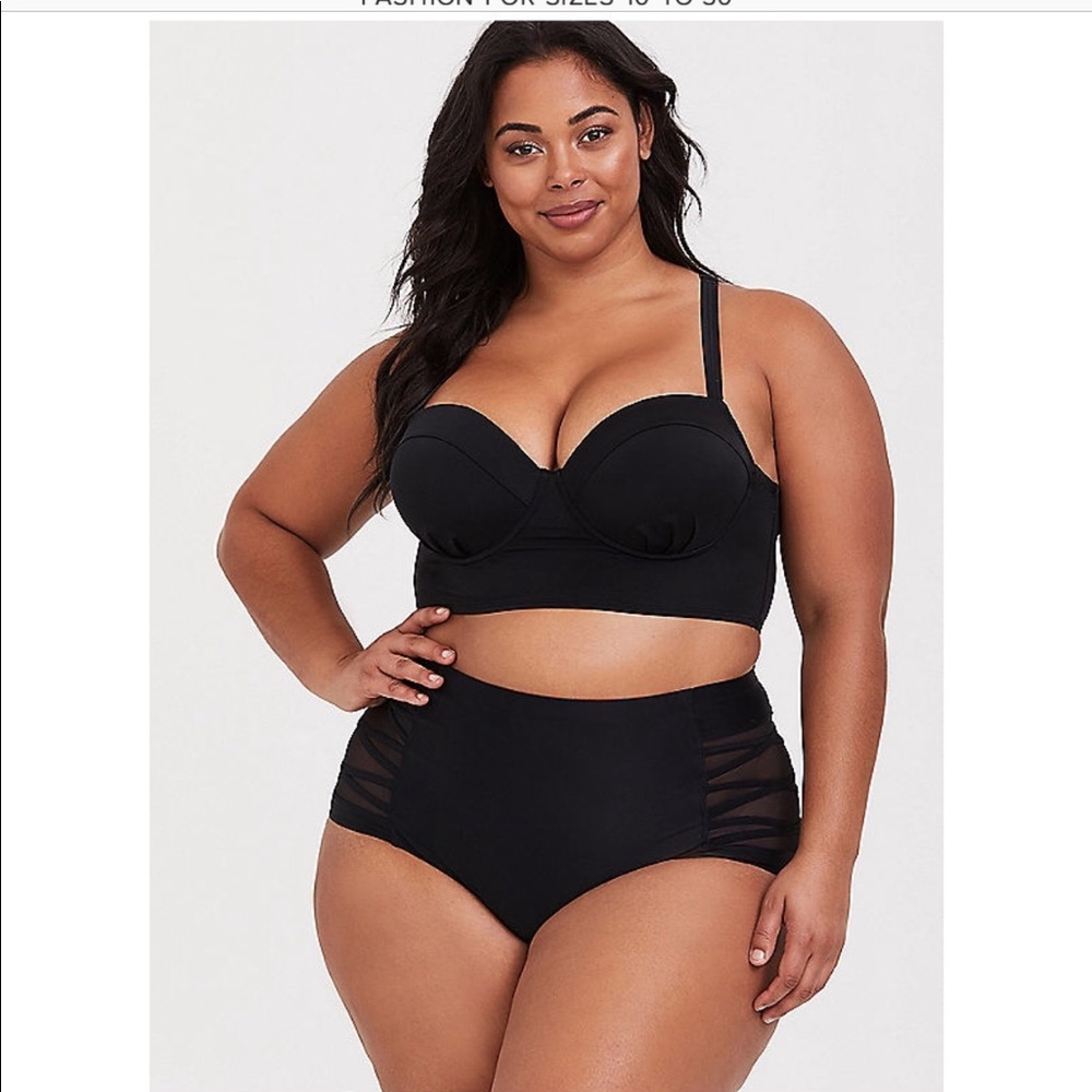 Torrid swim suit top